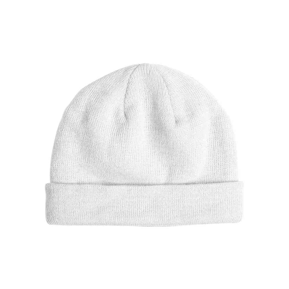 MSTRDS - Short Cuff Knit Beanie white one size Mütze Beanie - Weiß